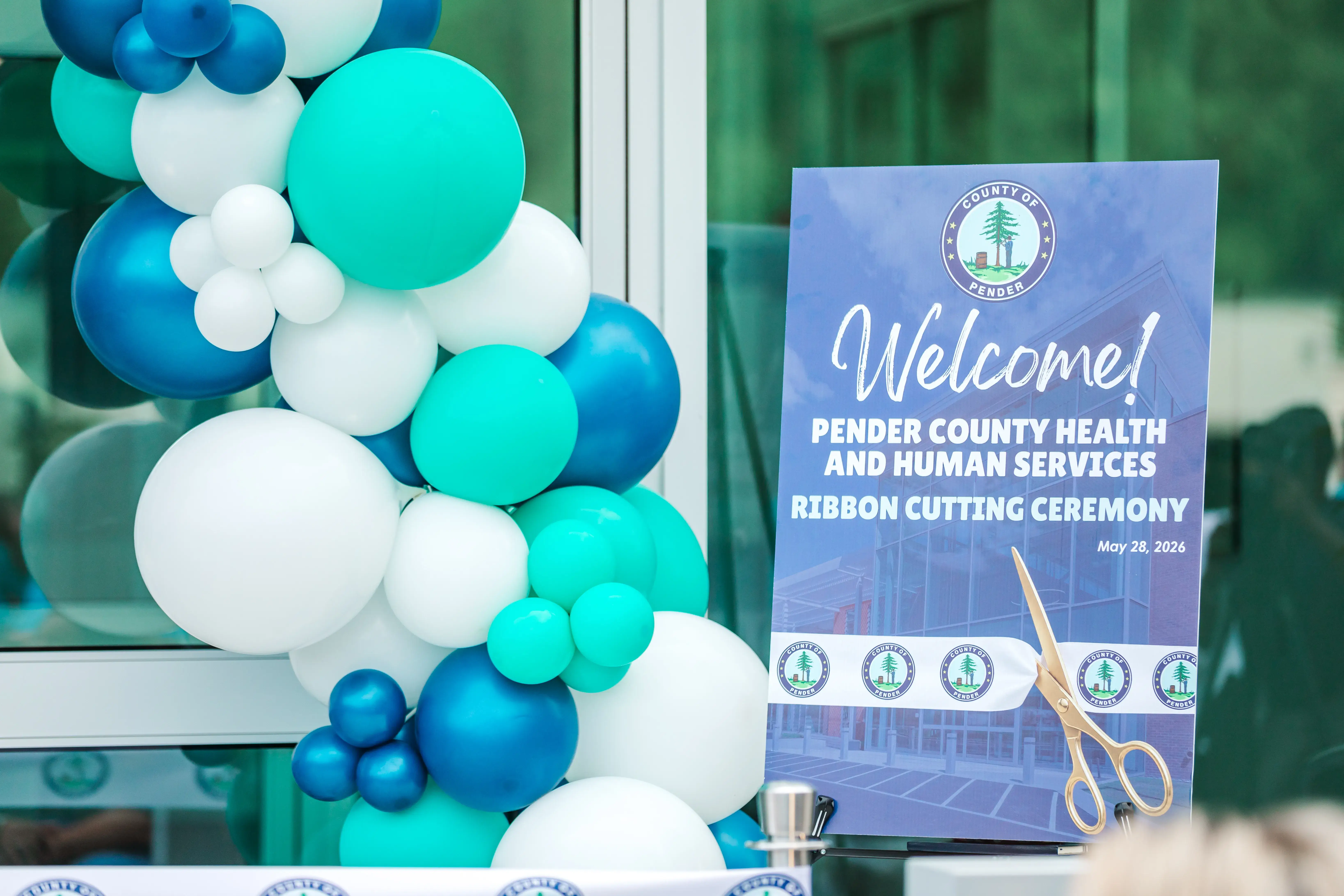 Pender County Health & Human Services facility ribbon cutting ceremony